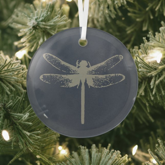 Dragonfly Ornament Aus Glas (InSitu)