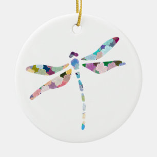 Dragonfly-Ornament Keramik Ornament