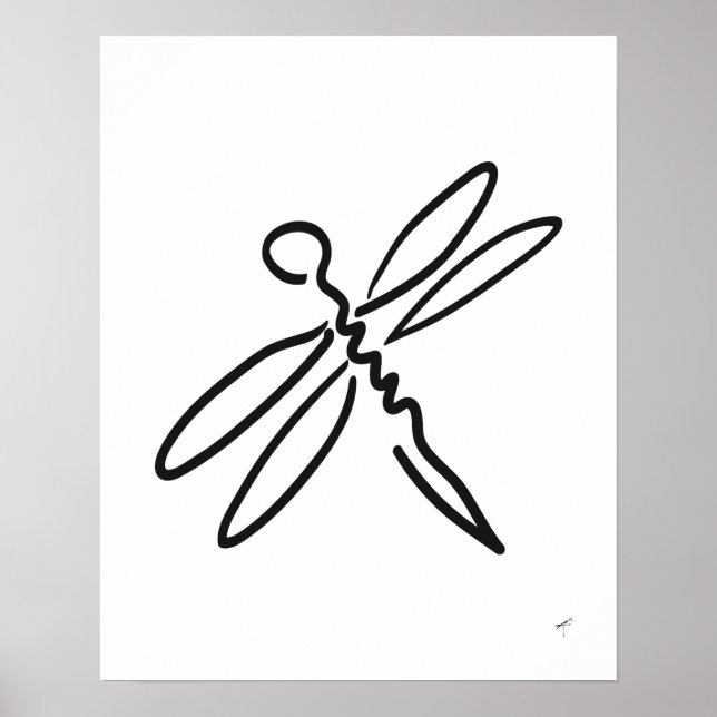Dragonfly Poster (Vorne)
