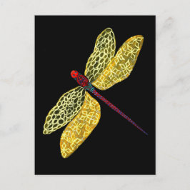 Dragonfly Postkarte