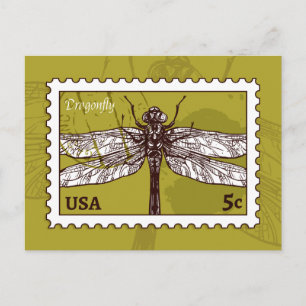 Dragonfly Postkarte