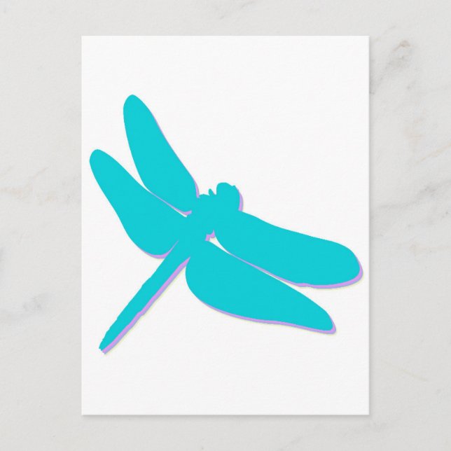 Dragonfly Postkarte (Vorderseite)