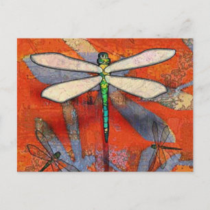 Dragonfly Postkarte