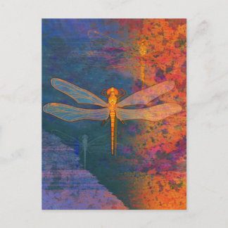 Dragonfly Postkarte
