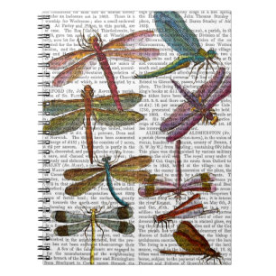 Dragonfly Print 4 Notizblock