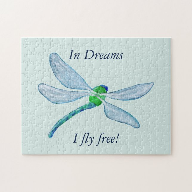 Dragonfly Puzzle (Horizontal)