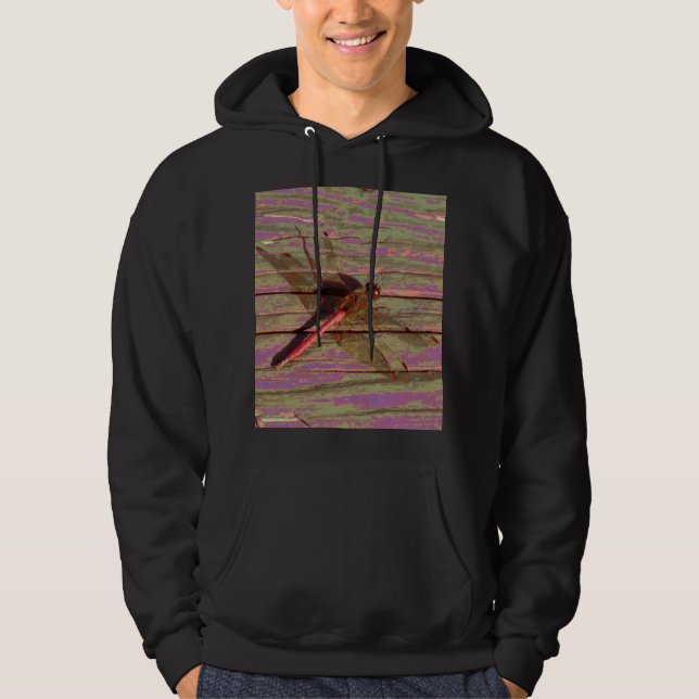 Dragonfly Rustikal Hoodie (Vorderseite)