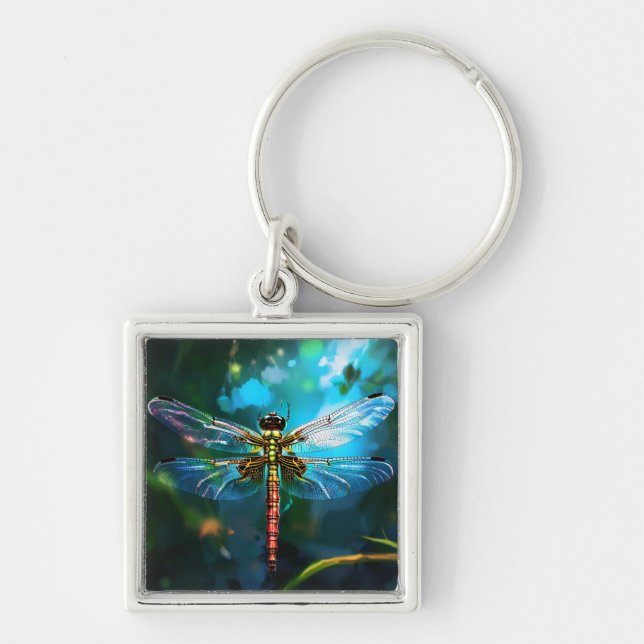 Dragonfly-Schlüsselanhänger Schlüsselanhänger (Vorne)
