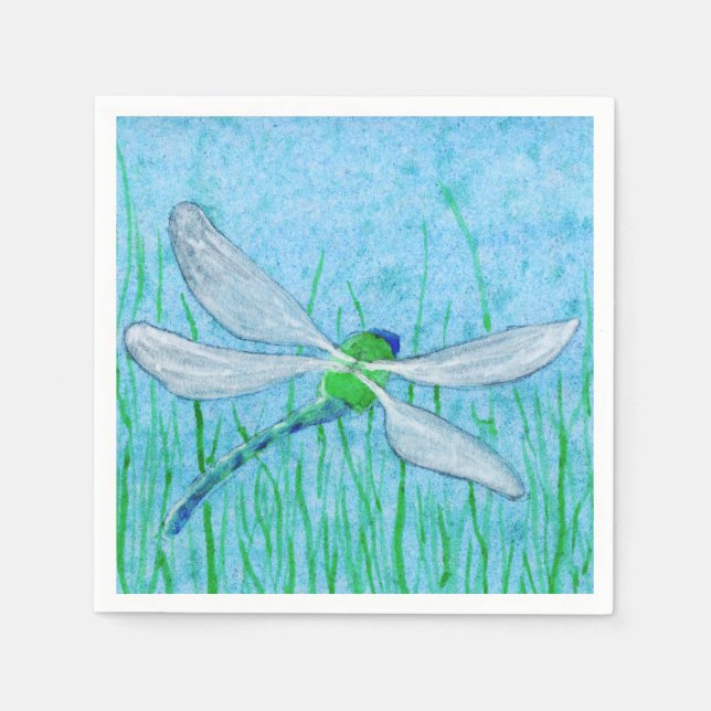 Dragonfly Serviette (Vorderseite)
