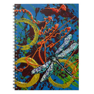 Dragonfly Spiral-Foto-Notebook Notizblock