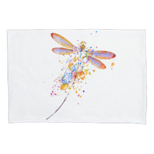 Dragonfly-Spritzer Kissenbezug