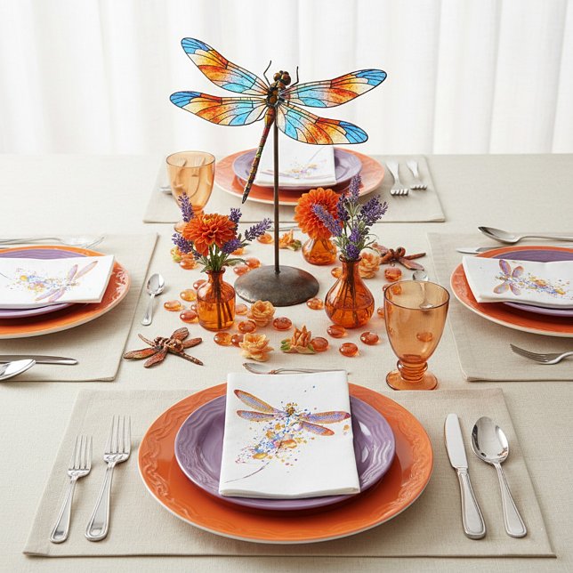 Dragonfly-Spritzer Serviette (Von Creator hochgeladen)