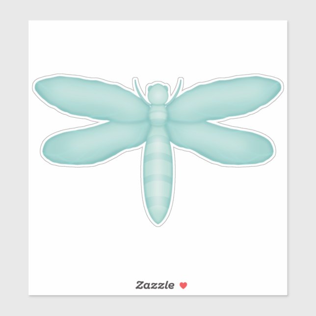 Dragonfly-Sticker Aufkleber (Blatt)