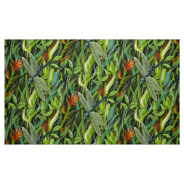 Dragonfly Stoff (Fat Quarter (45,7 x 55,9 cm))