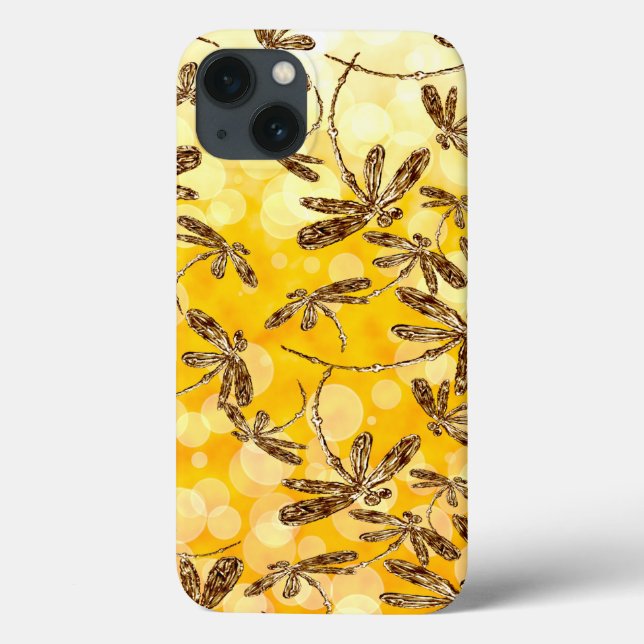 Dragonfly Sunshine Case-Mate iPhone Hülle (Rückseite)