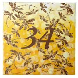 Dragonfly Sunshine Fliese