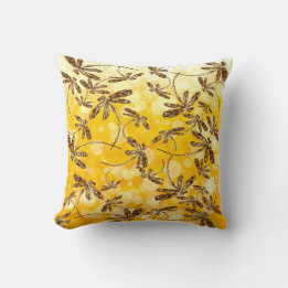 Dragonfly Sunshine Kissen