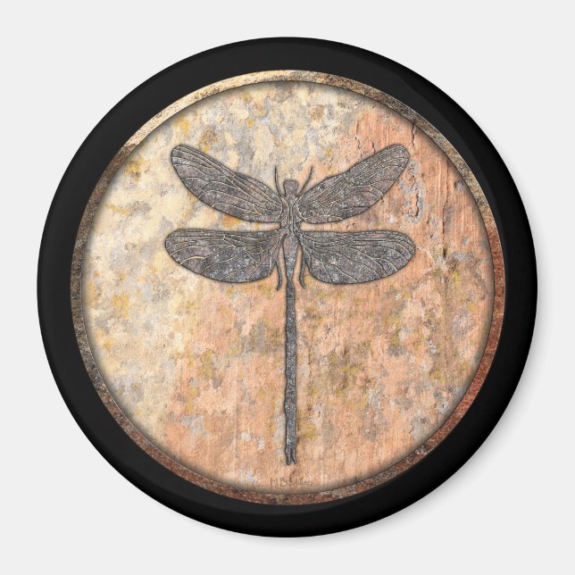Dragonfly Talking Canyons, New Mexico Magnet (Vorne)
