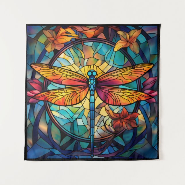 Dragonfly Tapestry Wandteppich (Vorderseite)