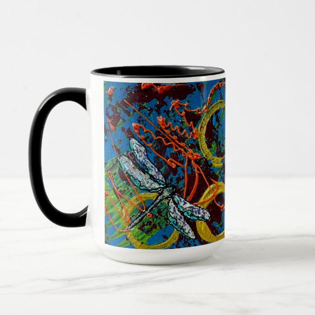 Dragonfly-Tasse Tasse (Links)