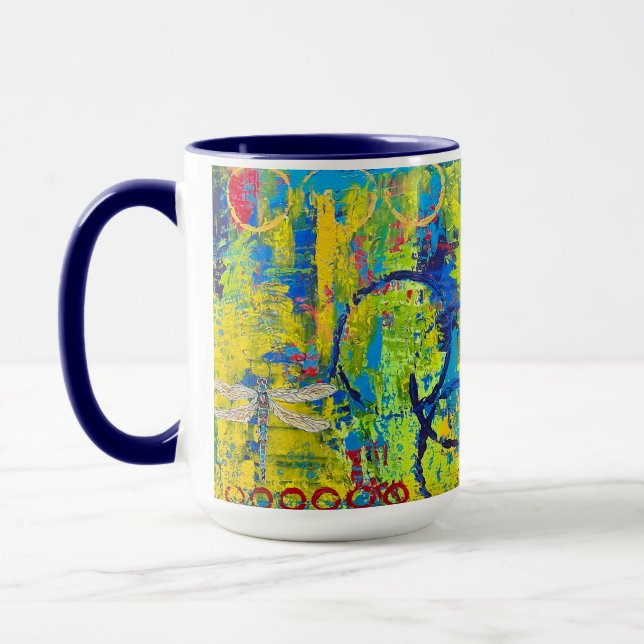Dragonfly Tassen Blue (Links)