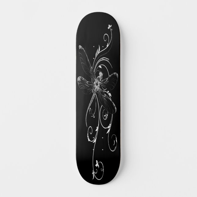 Dragonfly Tattoo 2 Skateboard (Vorderseite)
