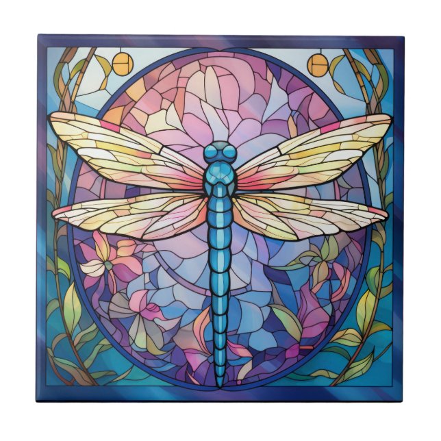 Dragonfly Tile Fliese (Vorderseite)