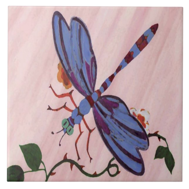 Dragonfly Tile Fliese (Vorderseite)