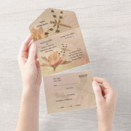 Dragonfly und Lily All in One Weditation Einladung