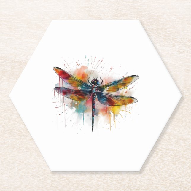 Dragonfly Untersetzer (Vorderseite)