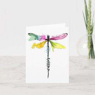 Dragonfly Warrior Semicolon Suicide Prevention Awa Karte