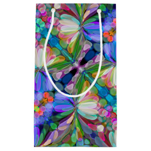 Dragonfly Wildblume Garden Abstrakt Kleine Geschenktüte