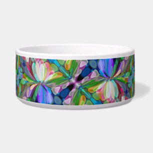Dragonfly Wildblume Garden Abstrakt Napf