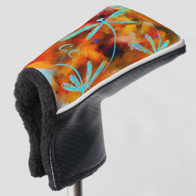 Dragonfly Wüste Golf Head Cover Headcover (3/4 Vorderseite)