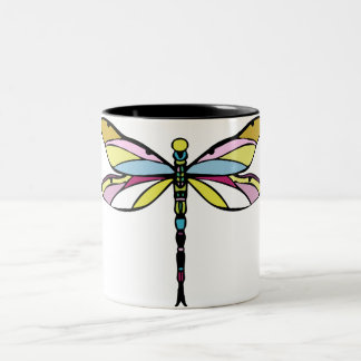 Dragonfly Zweifarbige Tasse