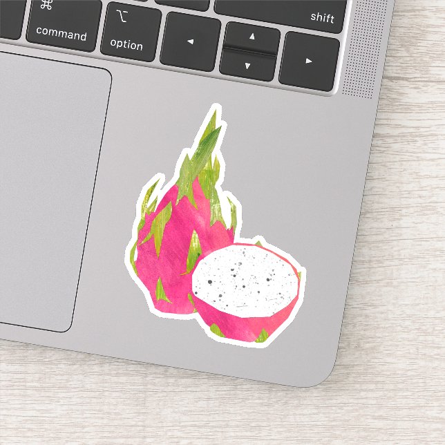 Dragonfruit / Pitaya Aufkleber (Detail)