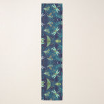 Dragongflies Aquamarin Long Chiffon Scarf Schal<br><div class="desc">Verwenden Sie Ihren eigenen Text und Ihr eigenes Foto für ein benutzerdefiniertes Design. Schönes Geschenk.</div>