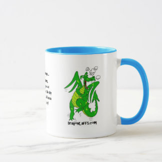 DragonLaffs.com - lachender Drache Tasse