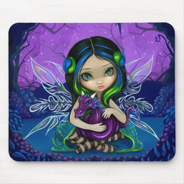 "Dragonling Garten II" Mousepad (Vorne)