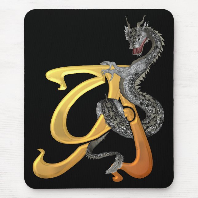 Dragonlore Initiale A Mousepad (Vorne)