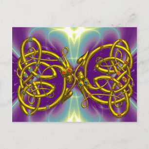 DRAGONLOVE FEIERTAGSPOSTKARTE