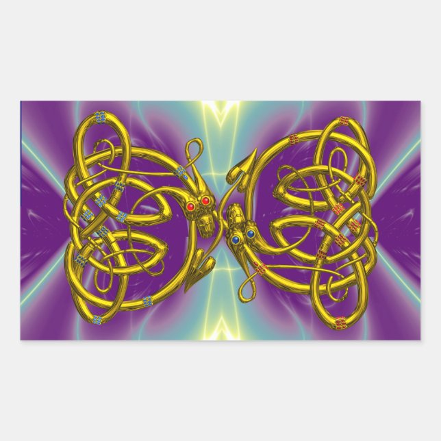 DRAGONLOVE RECHTECKIGER AUFKLEBER (Vorderseite)