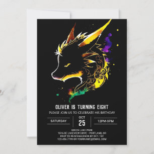 Dragon's Birthday Dreamland Einladung