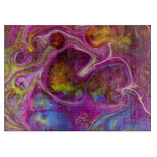 Dragon's blutgläsernes Schneidebrett