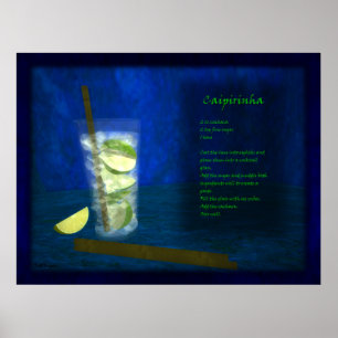 Dragons Cocktail Bar: Caipirinha Poster