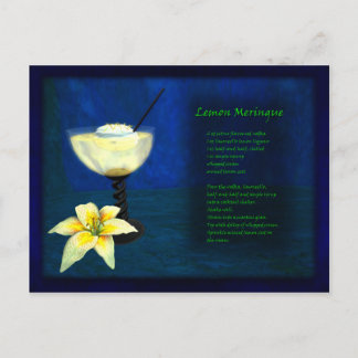 Dragons Cocktail Bar: Lemon Meringue Postkarte