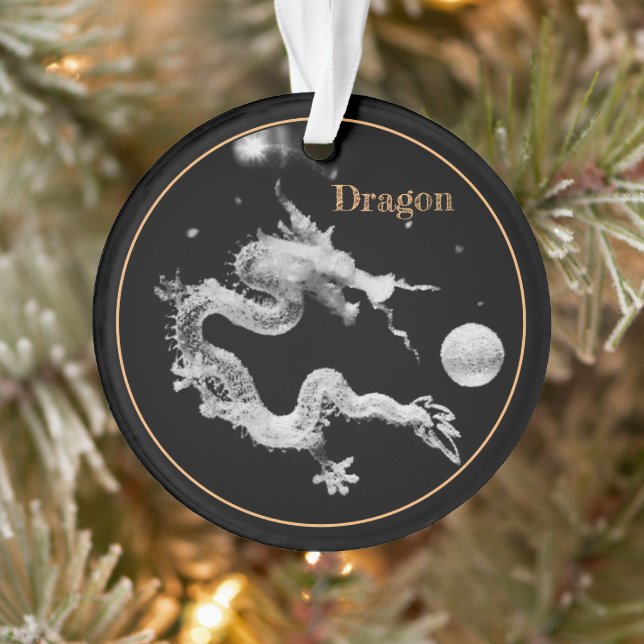 Dragons & Crystal Dragon Lore / Geburt des Drachen Ornament (Baum)