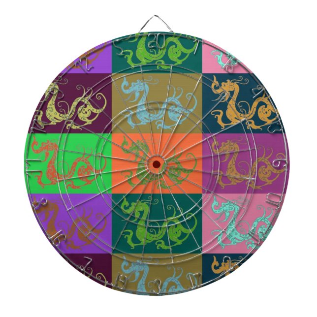 Dragons Dart Board Dartscheibe (vorne)