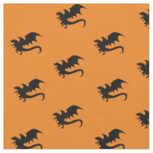 Dragons DND-Silhouetten Stoff