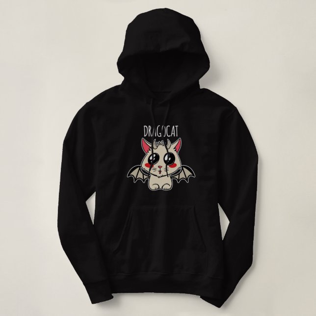 Dragons Dragocat Dragon Dragon Slayer Dungeon Hoodie (Design vorne)